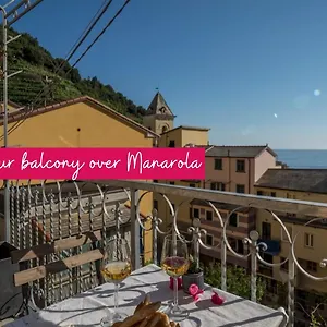 Liersena Sea View Mini With Ac Apartment Manarola